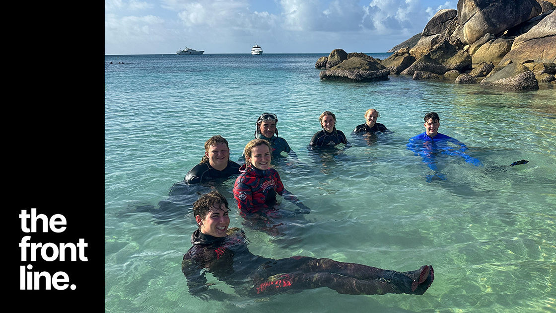 On the front line with Cape York’s Young Reef Leaders