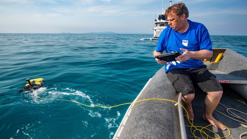 Robot makes world-first baby coral delivery to Great Barrier Reef