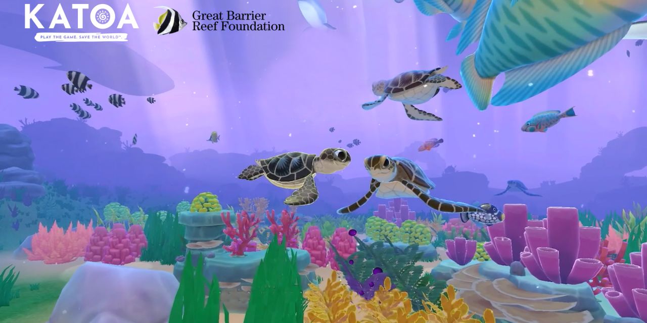 Innovative video game, Katoa, converts points into cash for the Great Barrier Reef. Credit: Sankari Studios.