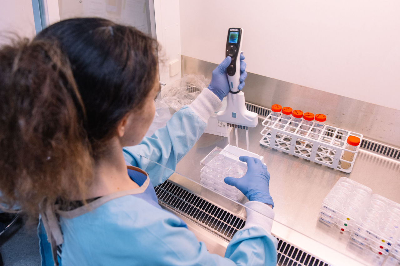 Coral probiotic trials. Credit: SkyReef Photos