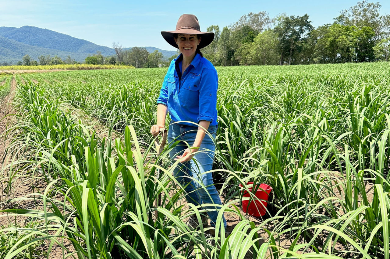 Extension agronomist from Herbert AgriServices and LANDHub Leanne Carr said that growers go the extra mile to make a difference. Credit: Herbert Agriservices