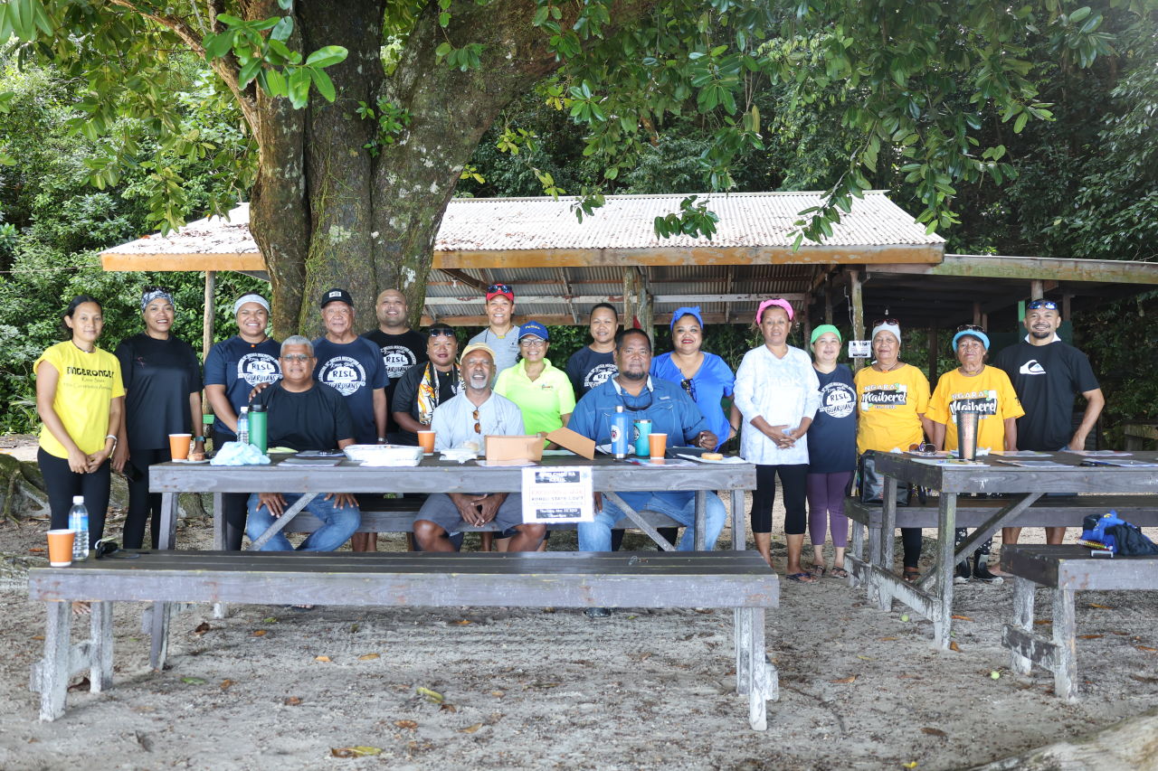 The Palau Steering Committee meet in Euidelcholl, March 2023. Credit: Bibbie Kumangai.