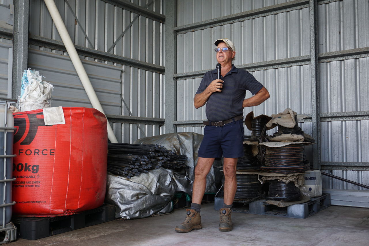 Joe Linton shares his experience with the installation of trickle tape on his paddocks.