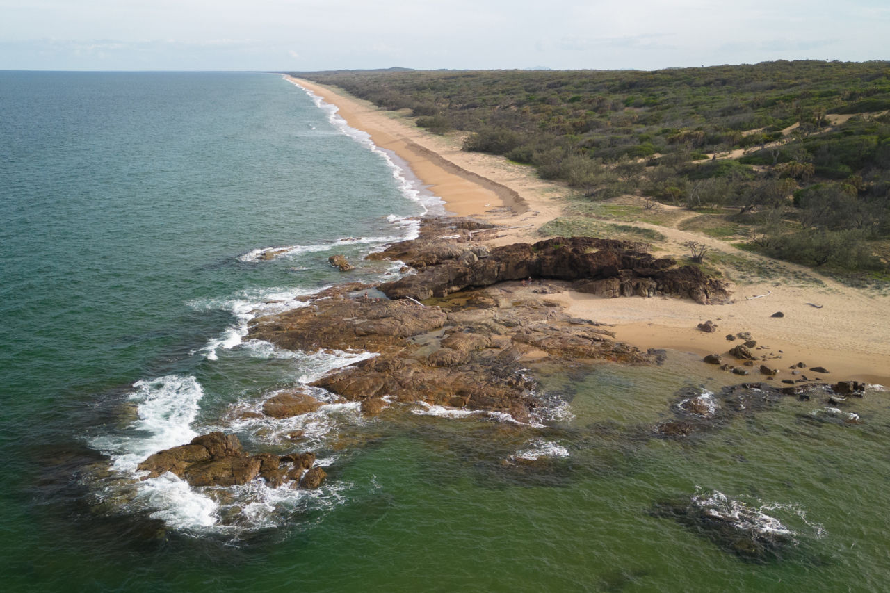 Wreck Rock beach. Credit: Ben and Di