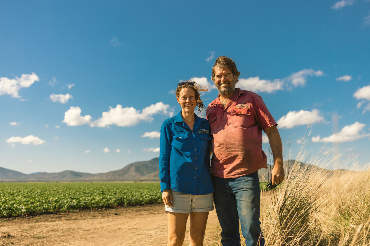 We're working with farming families to improve water quality