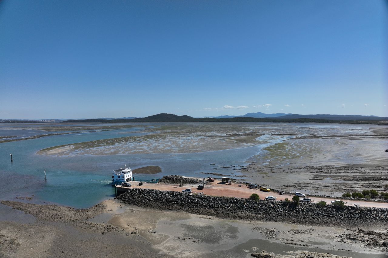 Aerial imagery of seagrass meadows can help us track changes and understand potential environmental impacts. Credit: Conor MacDonnell