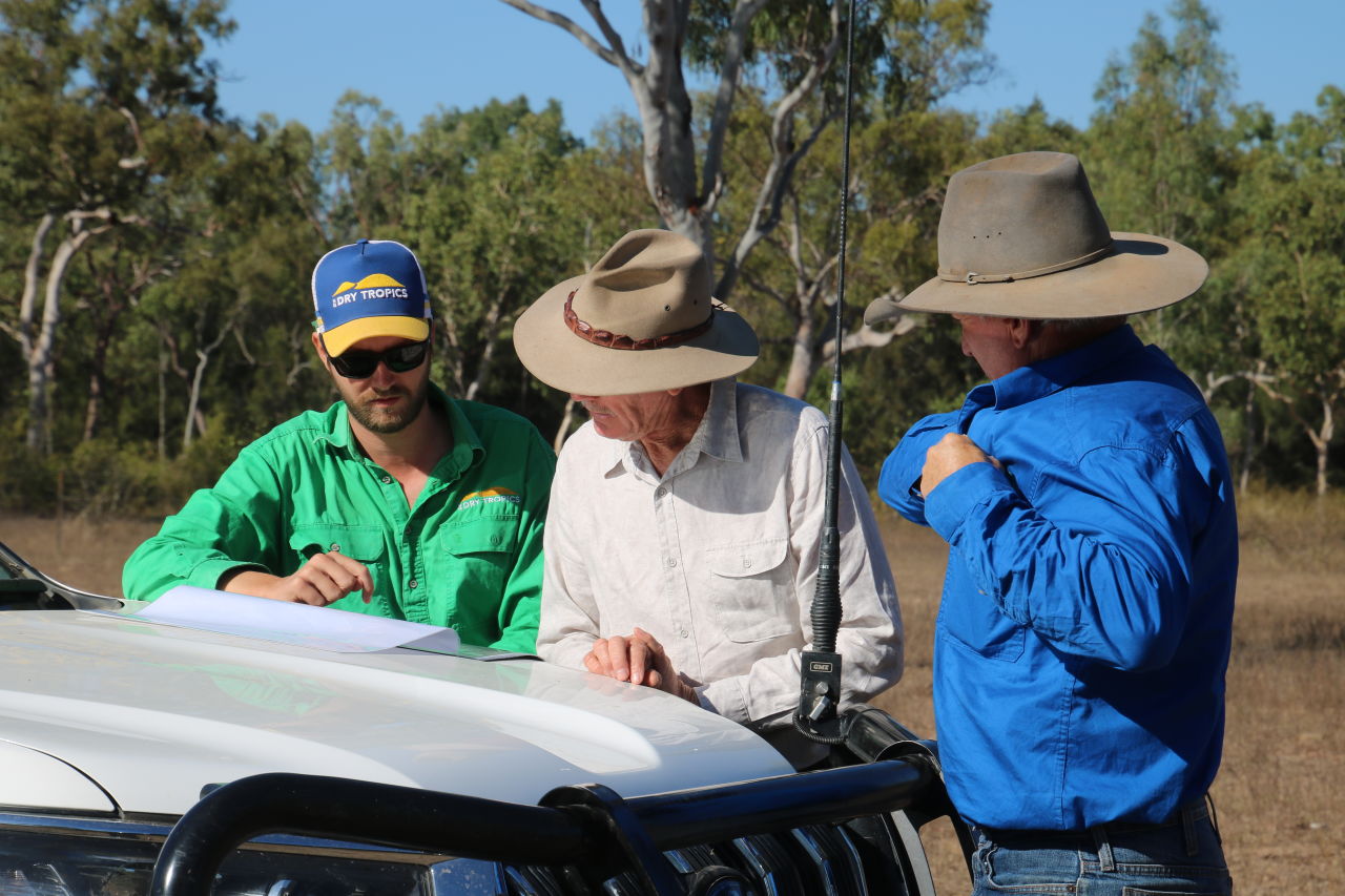 Data validation site visit. Image GBRF