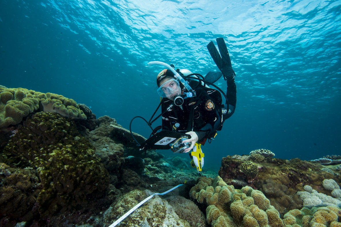 Jenn Loder is a passionate community champion bringing people together to pilot and grow community projects that help protect the Reef. Credit: Gary Cranitch.