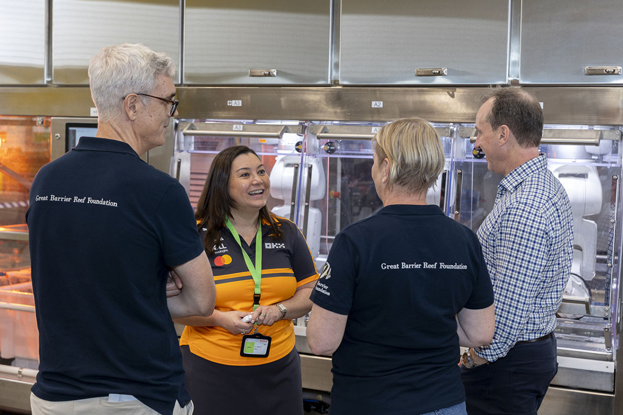 Machine One is a major milestone for McLaren Racing and Great Barrier Reef Foundation. Credit: Great Barrier Reef Foundation.