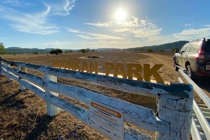 Moonkan park sign. Credit: Verterra