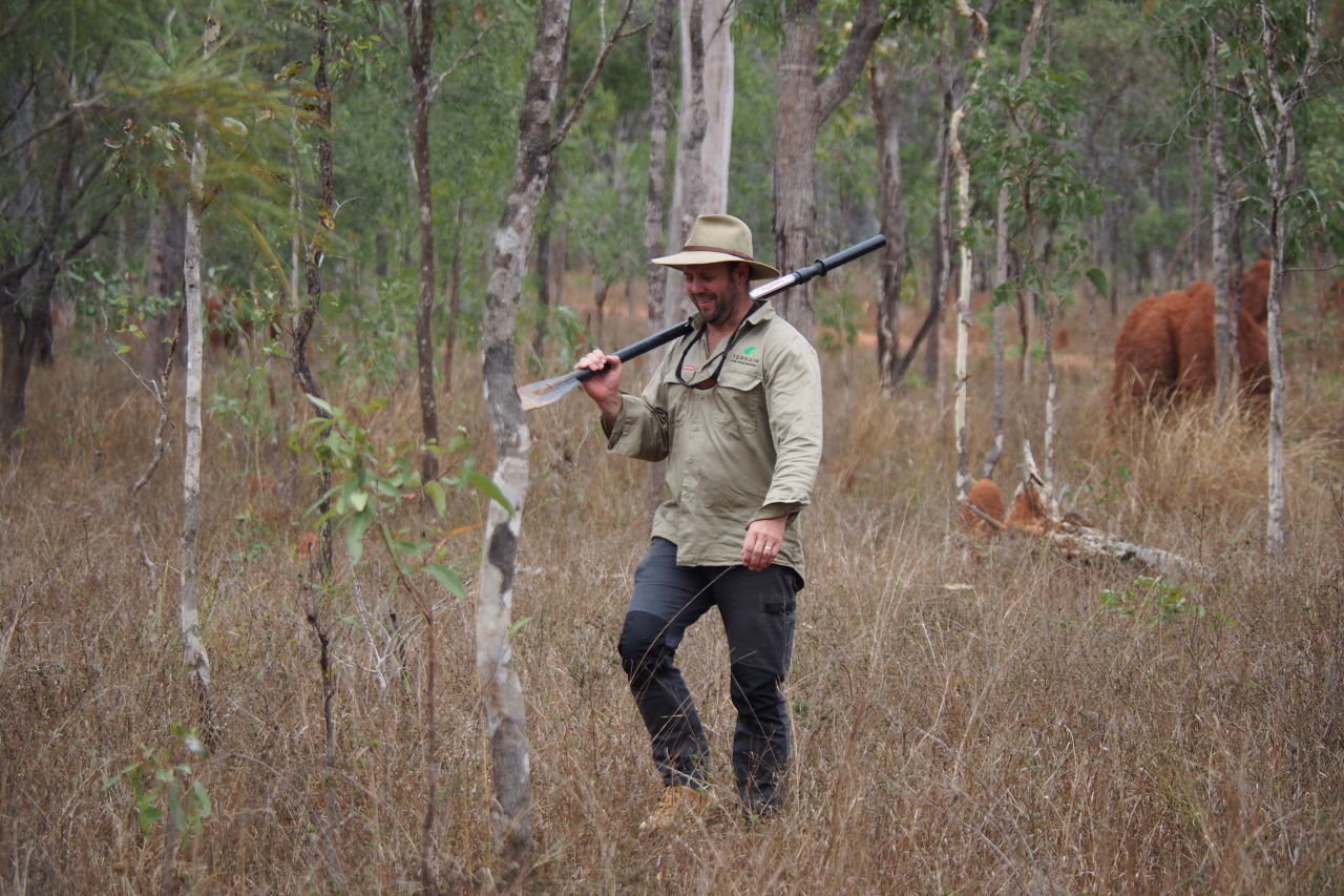 Terrain NRM's Duncan Buckle. Credit: Terrain NRM