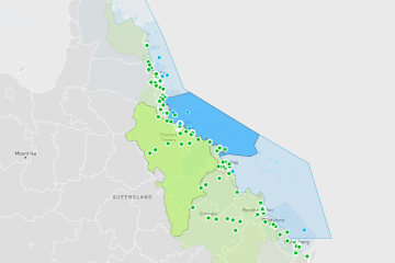 Reef Stewardship Map