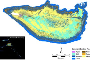 Heron Island Benthic Community Map