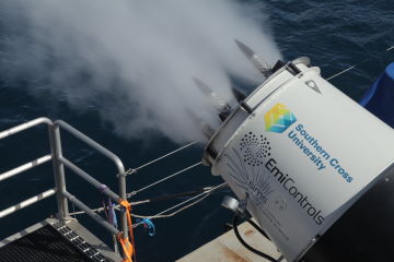 Taking to the skies to shade corals