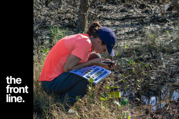 On the Front Line with saltmarsh monitoring volunteers