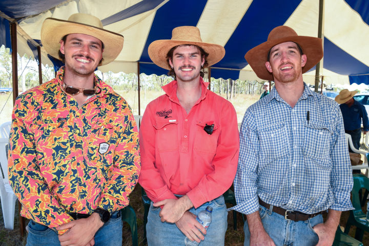 Left to Right: Rob Bolton, Ben Bolton, Jack Francis. Credit: NQ Dry Tropics