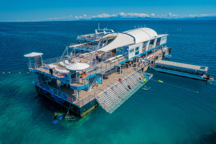 Reef Magic pontoon